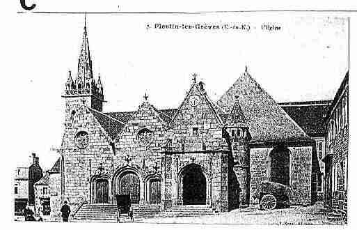 Ville de PLESTINLESGREVES Carte postale ancienne